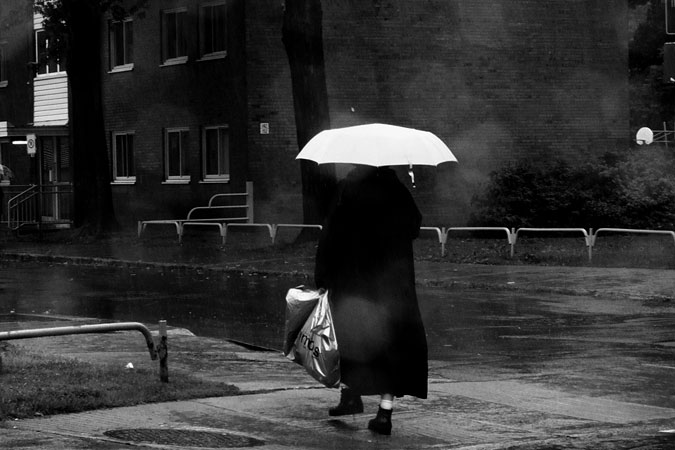 Parapluie ardent